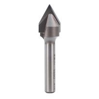 Whiteside 1550 60° V-Groove Bit 1/4"SH, 1/2"CD, 7/16"PL