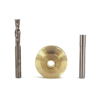 Whiteside 9501 Solid Brass Inlay Kit 1/4" Dia.