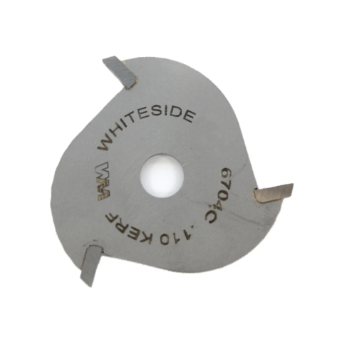 Whiteside 6704C Slotting Cutter 5/16"B, 0.110"Cl, 3-Wing