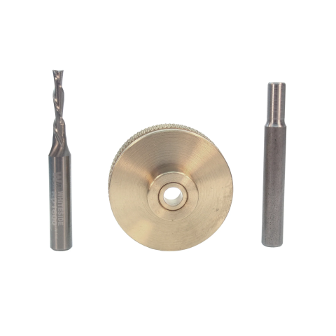 Whiteside 9500 Solid Brass Inlay Kit 1/8" Dia.